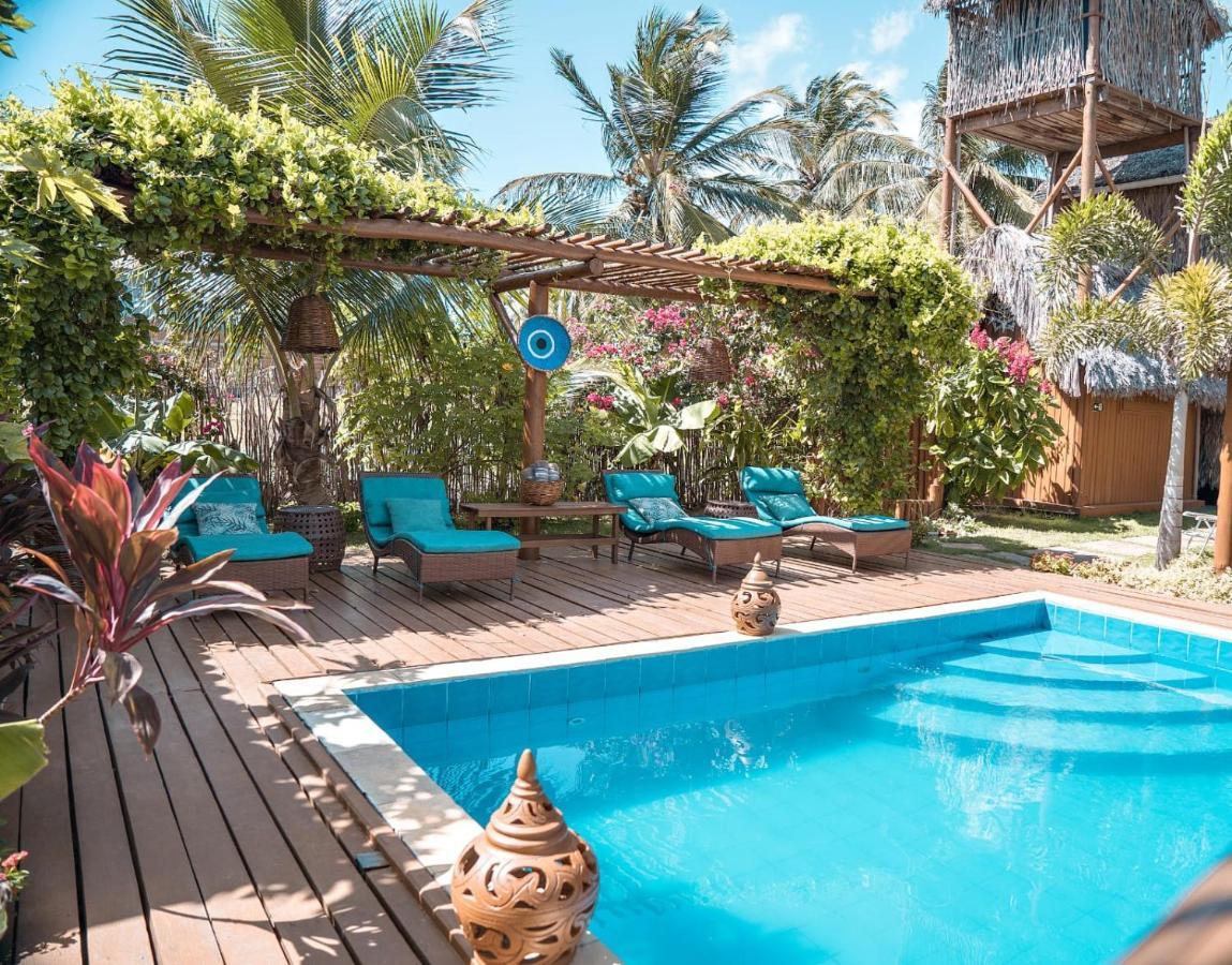 Pousada Villa Del Lotus Итарема Экстерьер фото