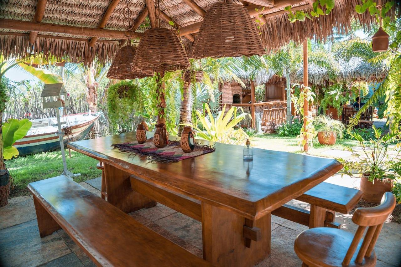 Pousada Villa Del Lotus Итарема Экстерьер фото